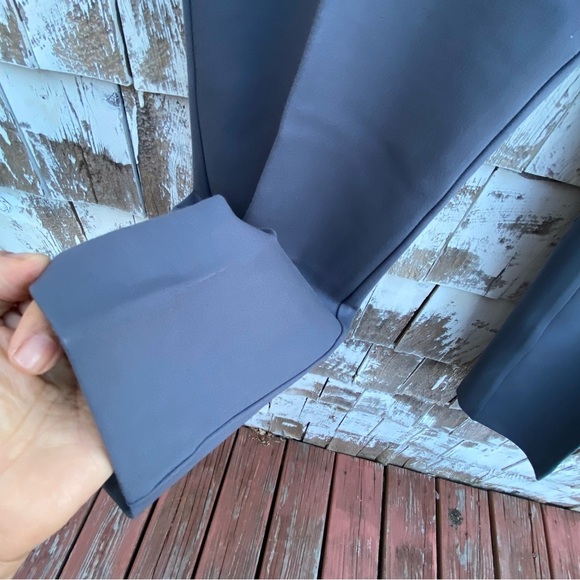 Susan Graver Petite Stretch Pull On Grey Pants - Picture 4 of 6